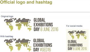 Global Exhibitions Day Logos